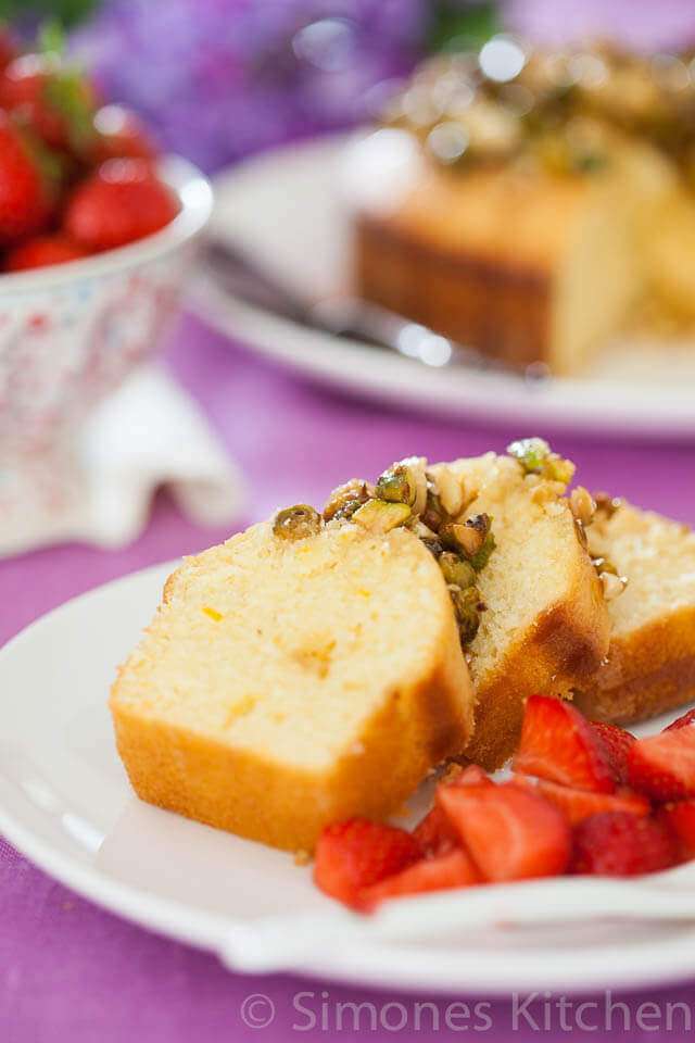Honey pistachio cake by Jamie Oliver | insimoneskitchen.com
