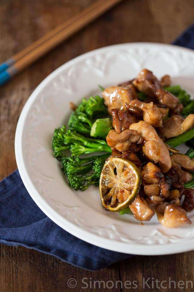 Sticky lime and ginger chicken by Donna Hay | insimoneskitchen.com
