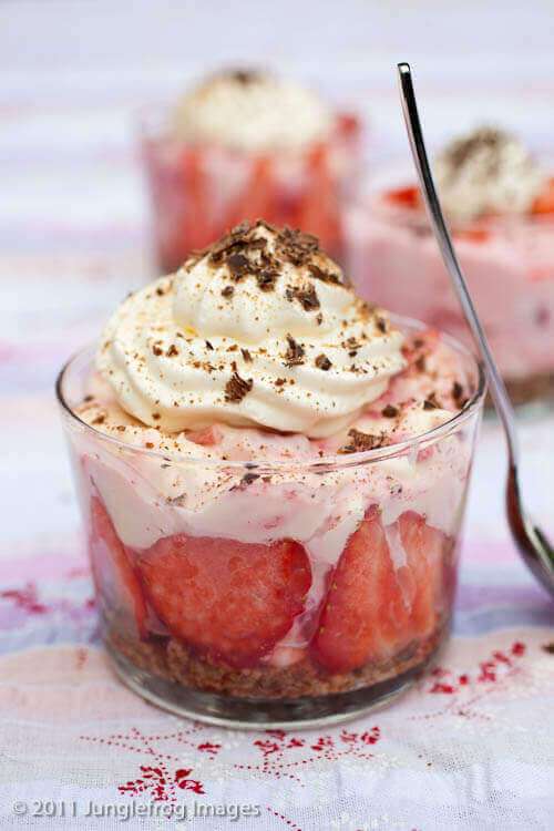Berry macarpone cream | insimoneskitchen.com