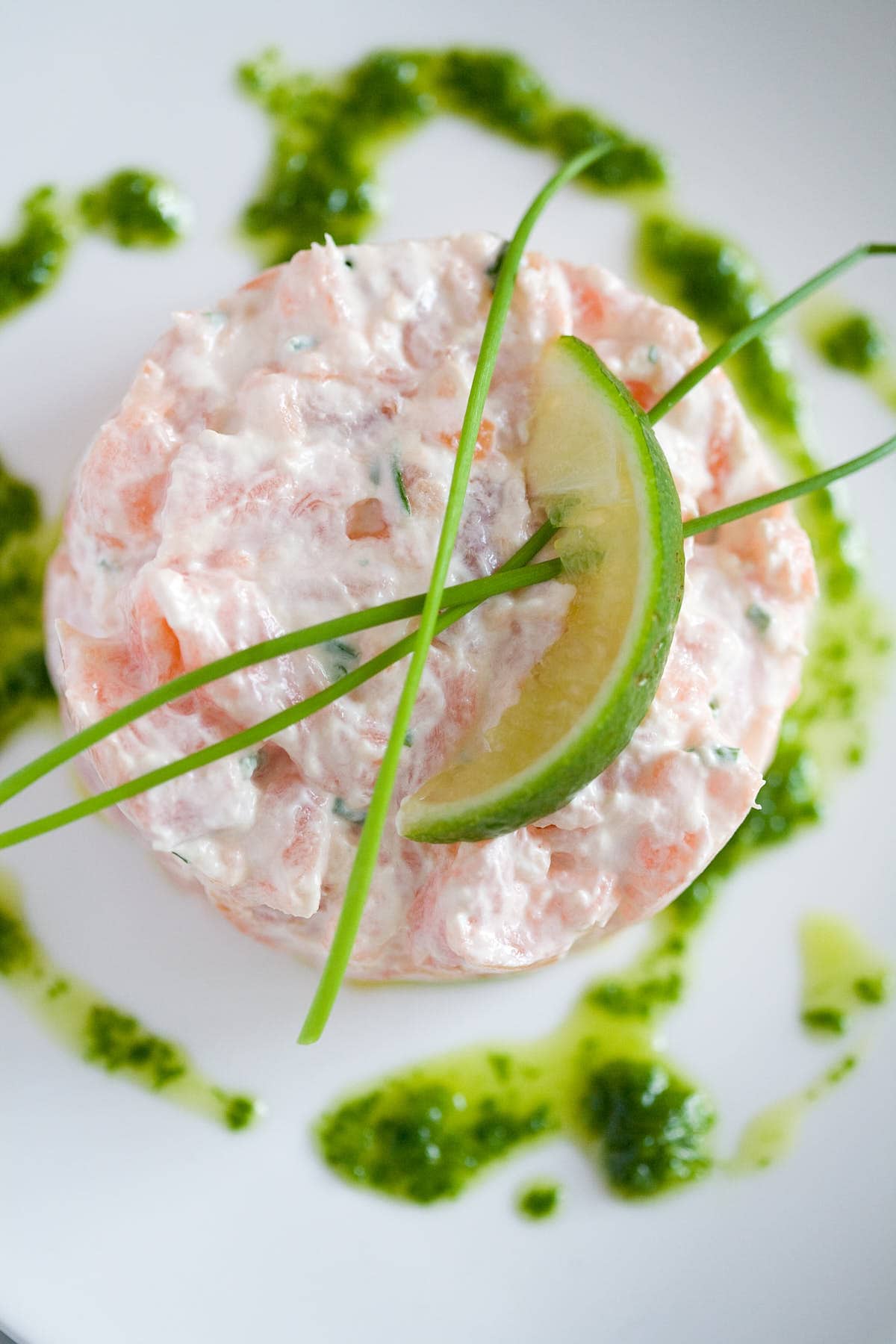 Salmon tartare