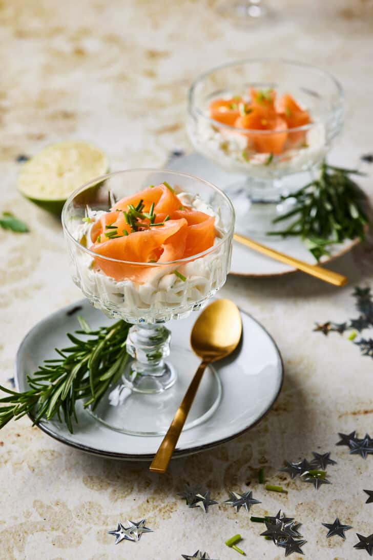 smoked salmon and cream cheese appetizer