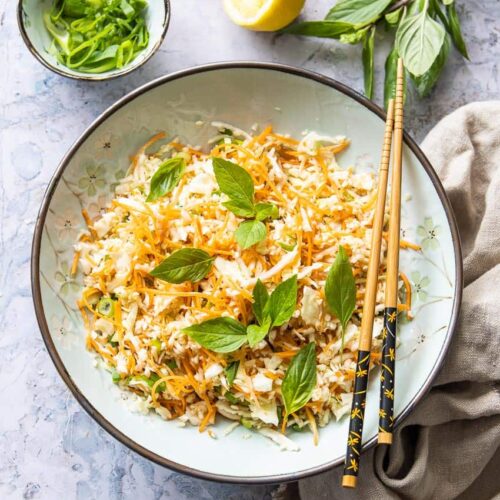 Vietnamese carrot salad