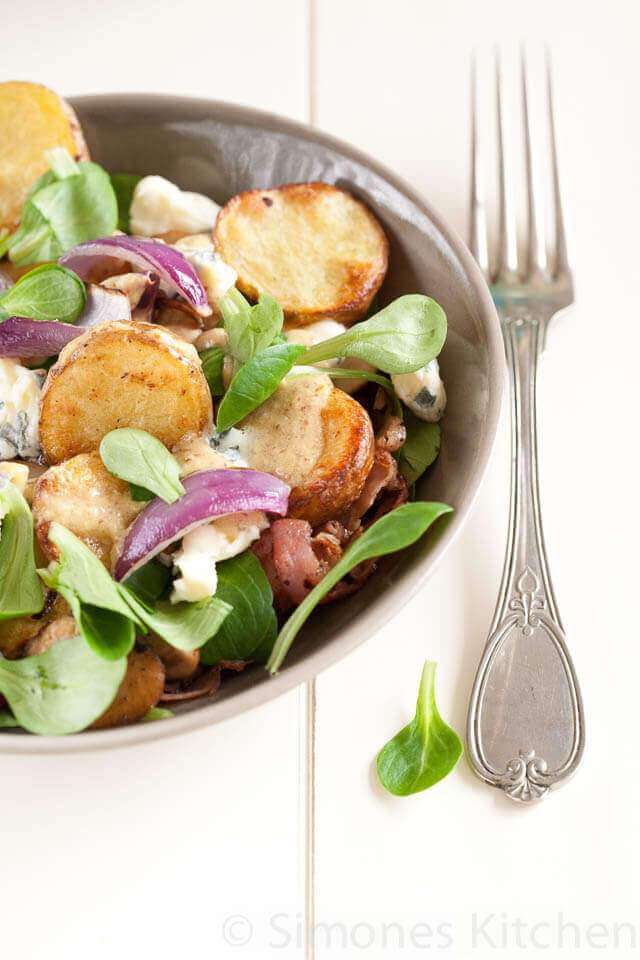 Warm potato salad | insimoneskitchen.com