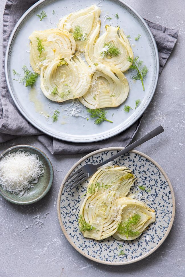 braised fennel with parmesan