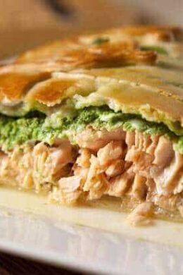 salmon en croute