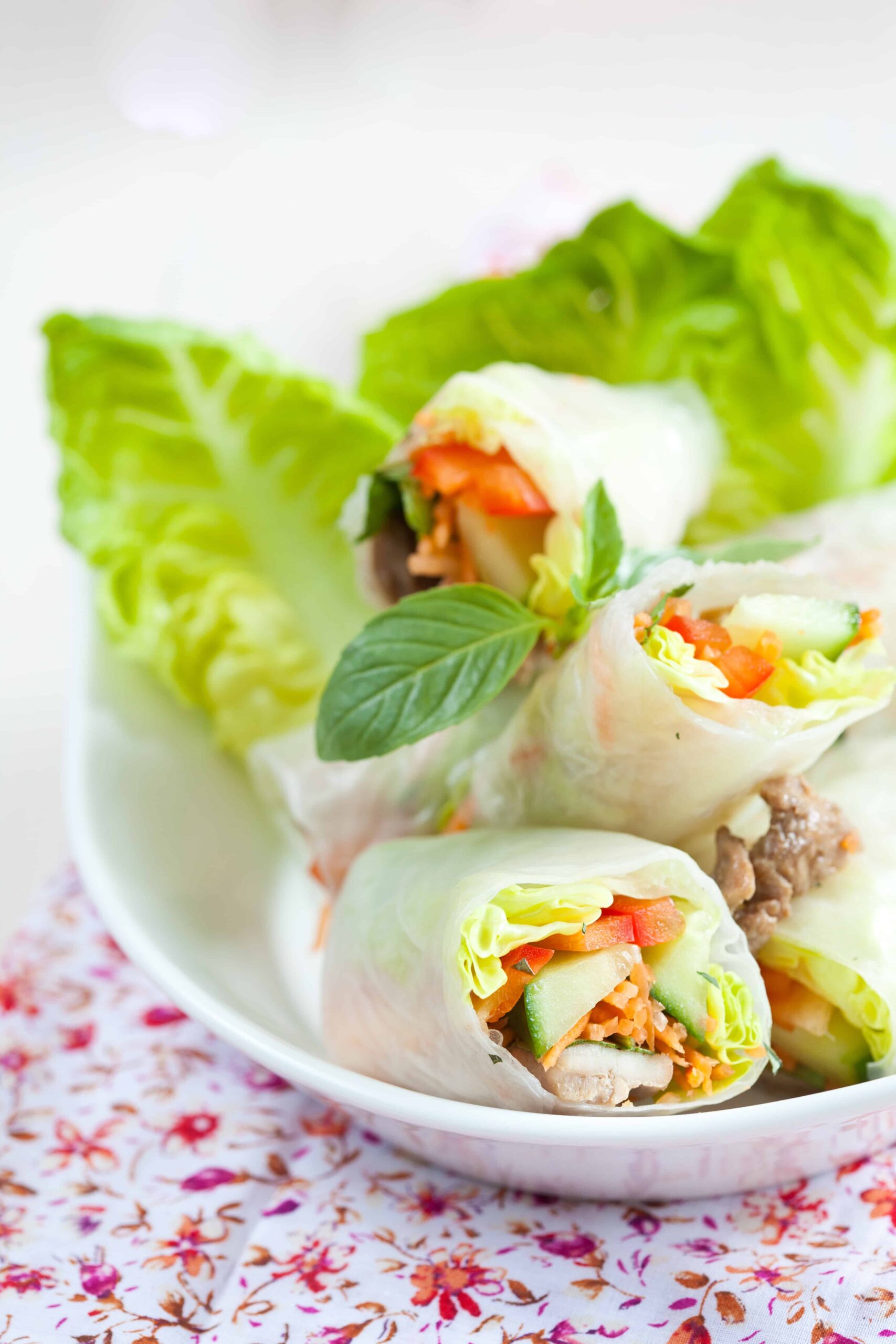 Fresh Vietnamese springrolls