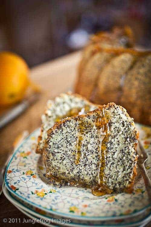 Poppy seed bundt