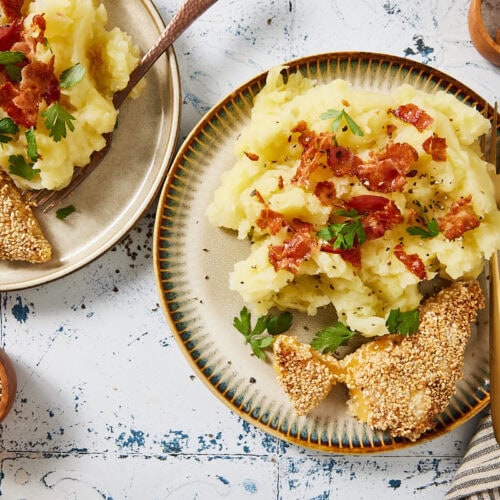 Hete bliksem recipe - Dutch mash with apple and potatoes