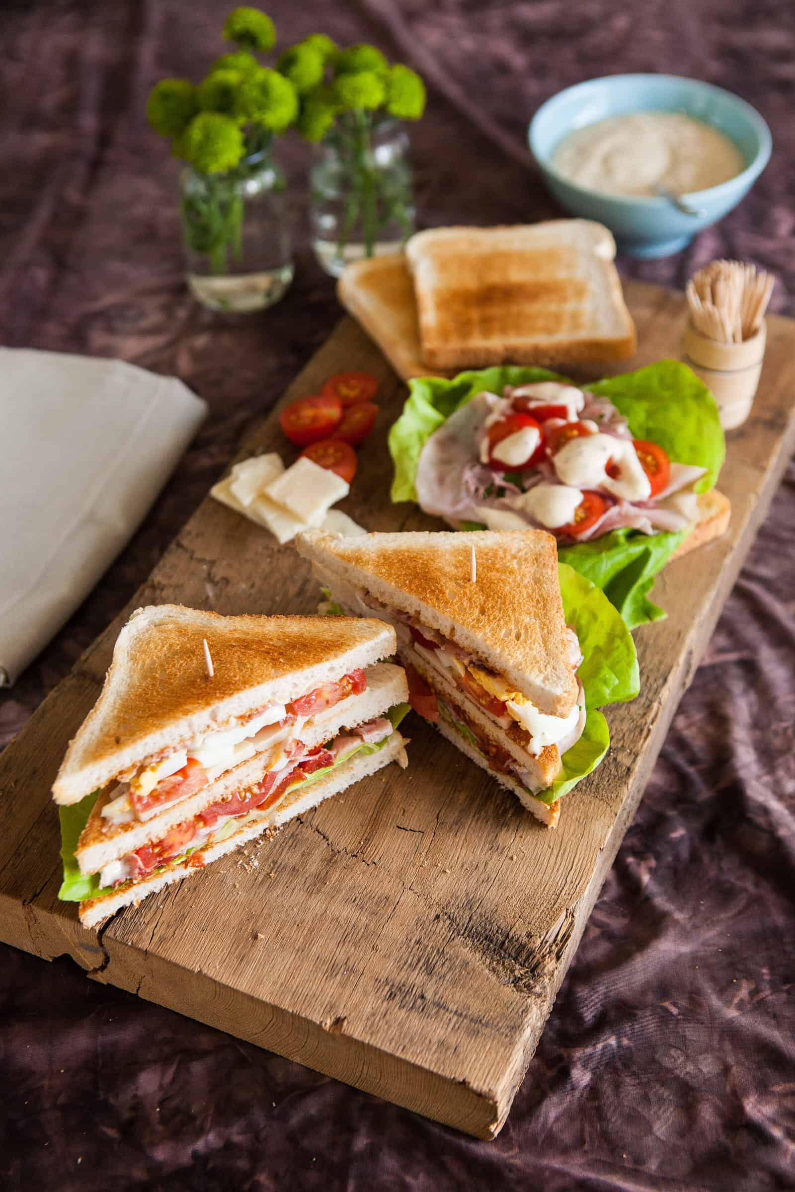 club sandwich dressing recipe California Club Sandwich Recipe