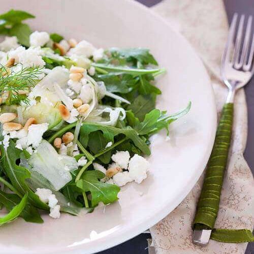 Venkel courgette salade