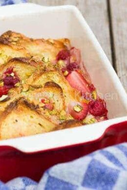 French toast with lemon curd