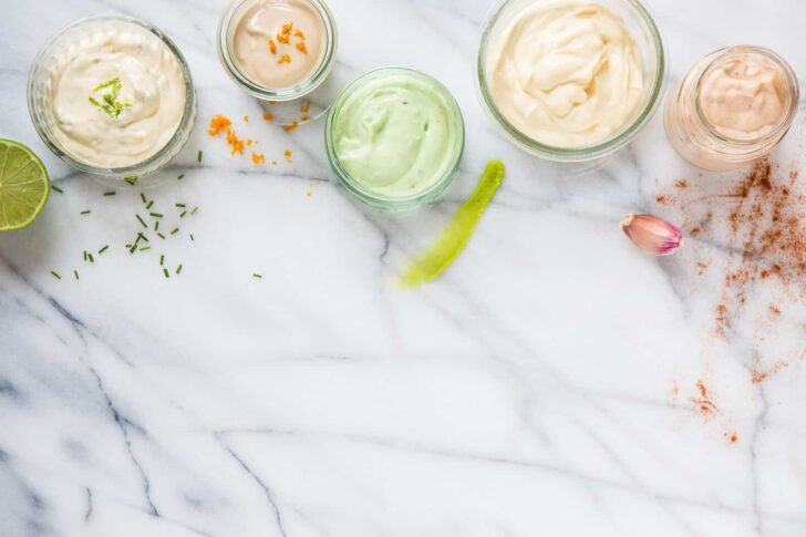 Homemade mayonnaise