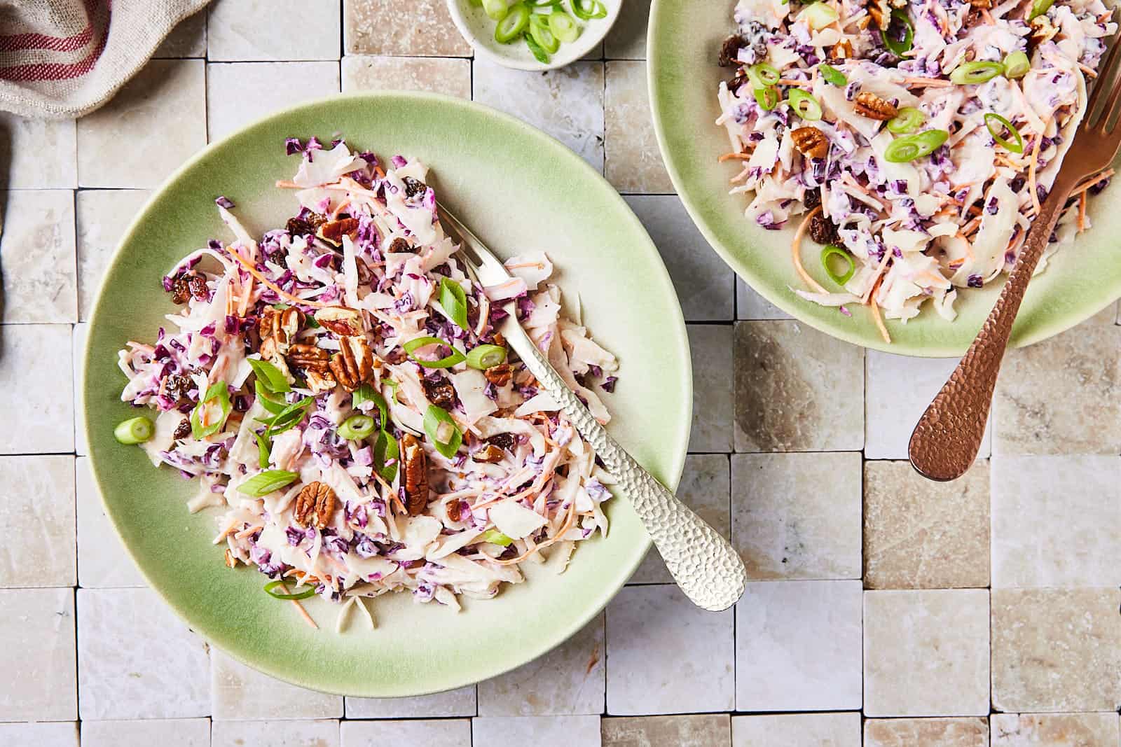 Making the most delicious coleslaw salad Making the most delicious coleslaw salad