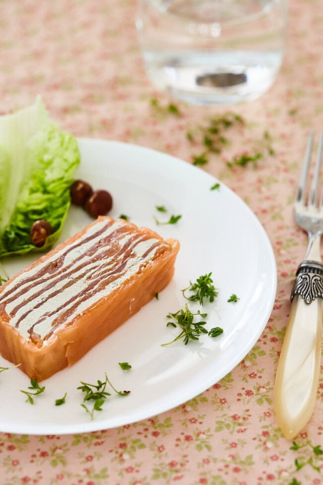 Easy salmon terrine recipe