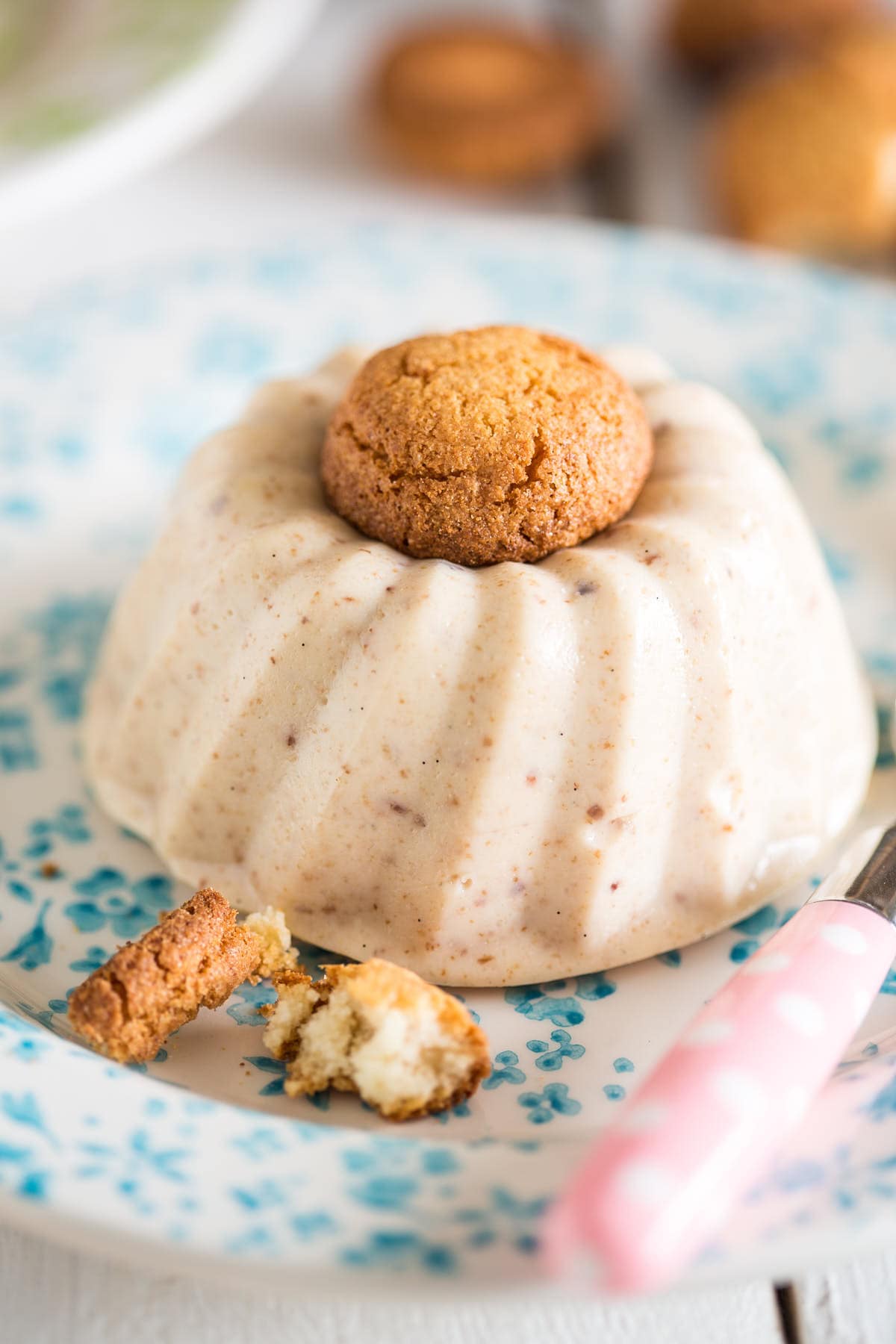 Dutch macaroon pudding