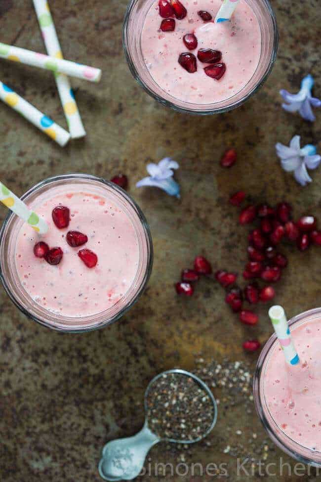raspberry smoothie