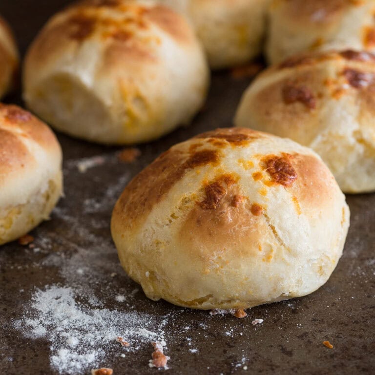 Hot cross buns with cheese