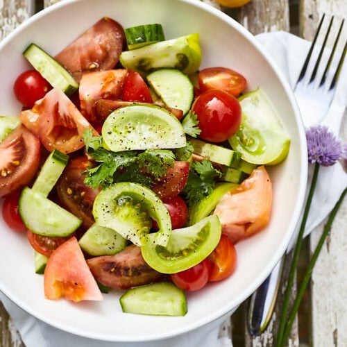 Easy tomato salad