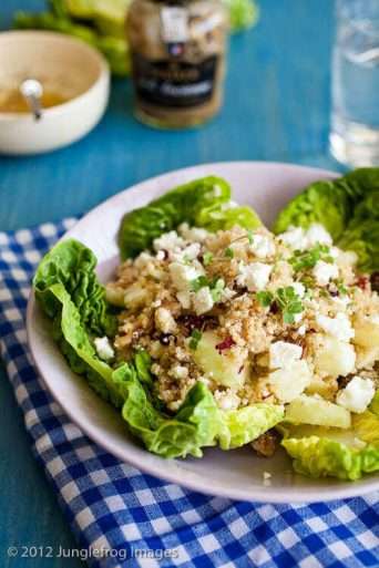 quinoa, walnut and feta salad | insimoneskitchen.com