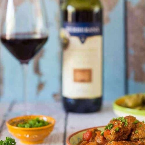 albondigas met chorizo | insimoneskitchen.com