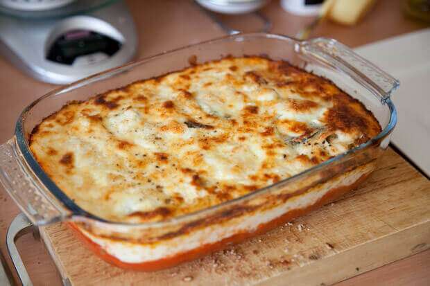 Cannelloni with cauliflower