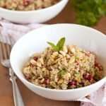 Quinoa and pomegranate salad | insimoneskitchen.com