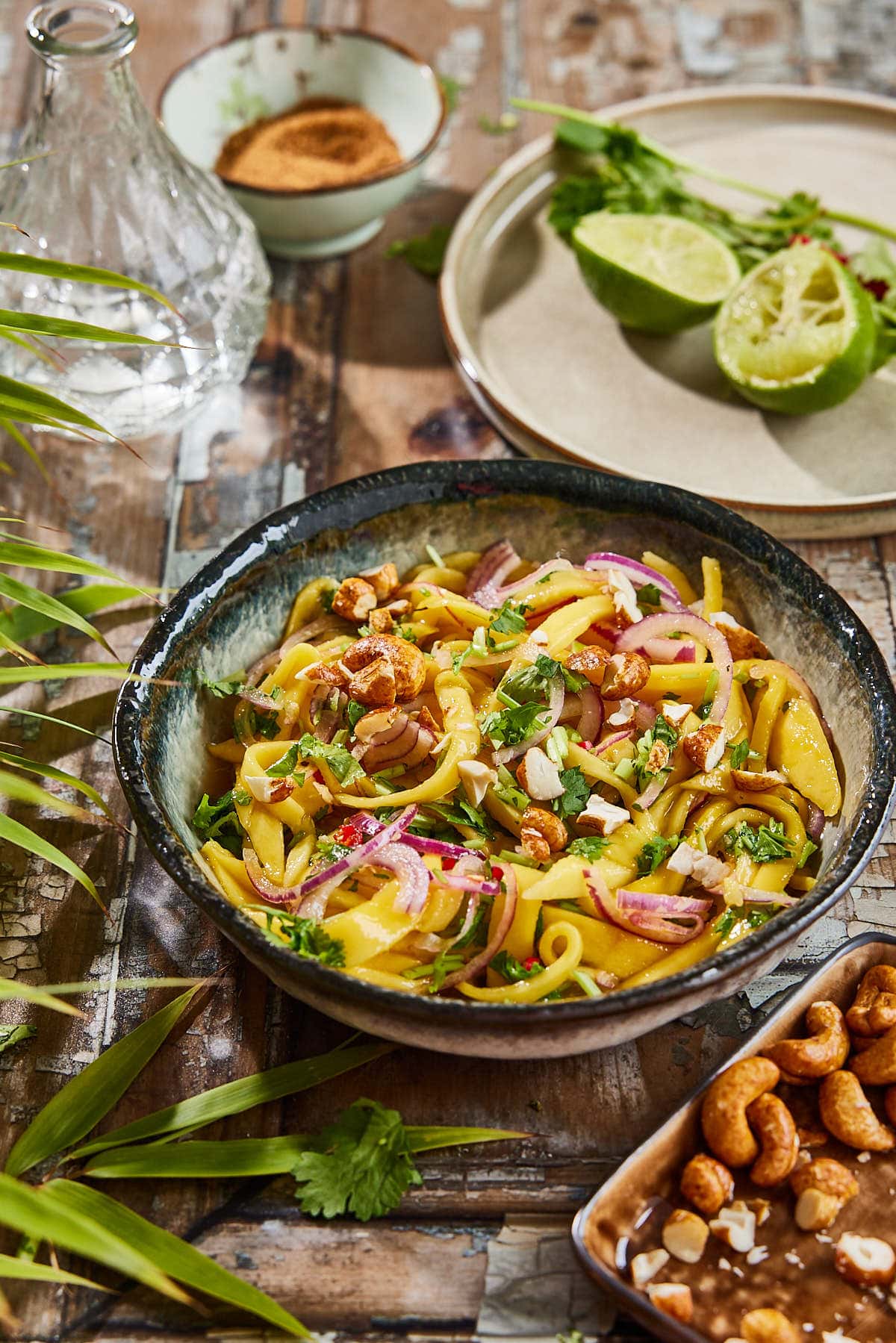 Thai green mango salad