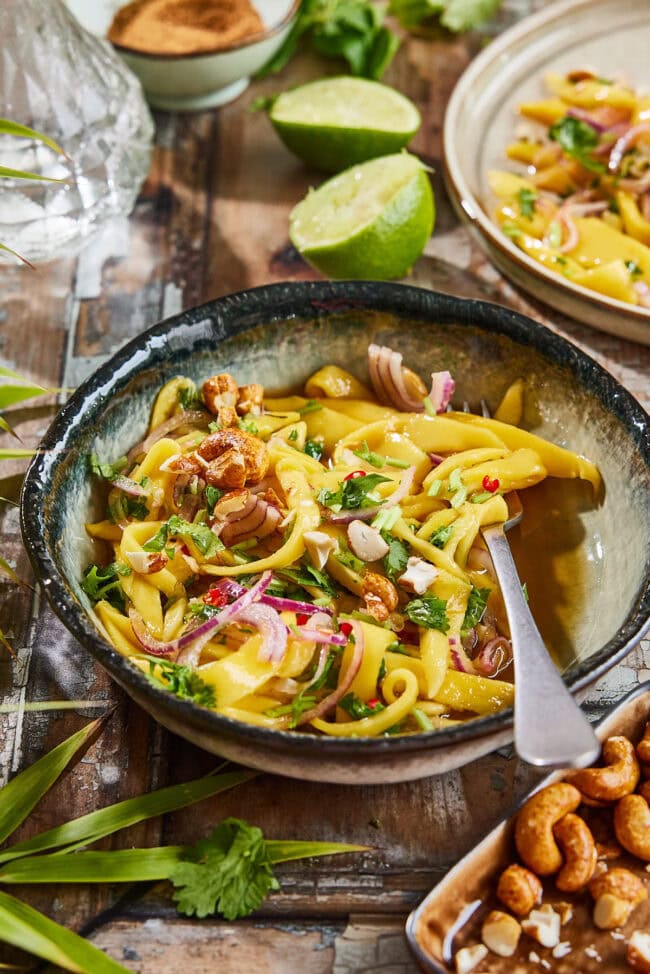 Green mango salad