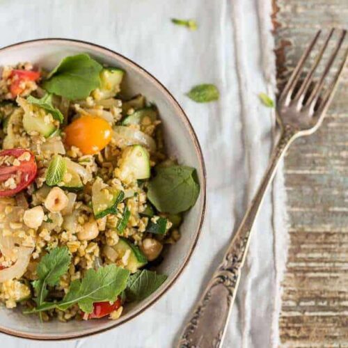 freekeh salad