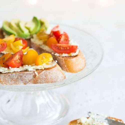 Crostini met boursin en balsamico | insimoneskitchen.com