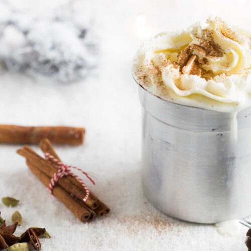 slow cooker white chocolate milk