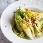Caesar salad with oat croutons | insimoneskitchen.com