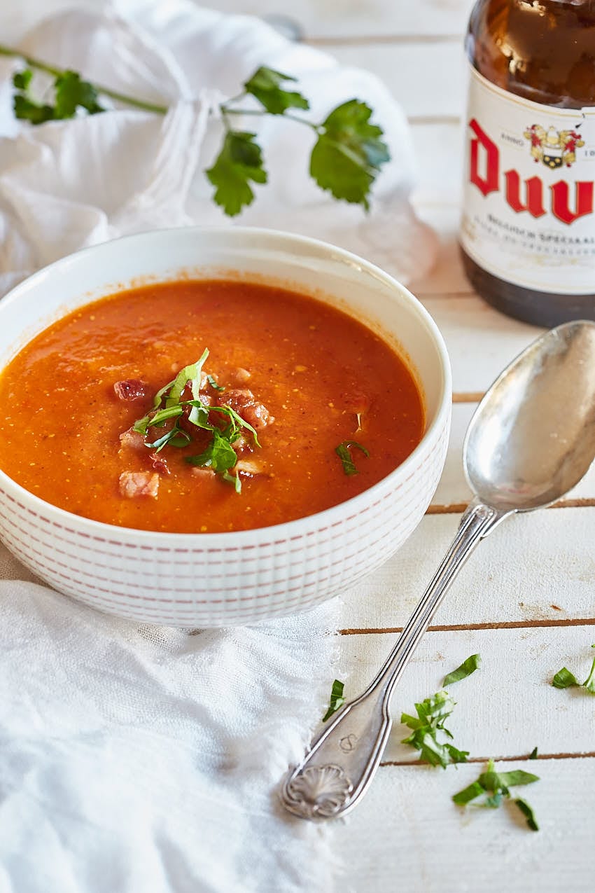 Spicy tomato soup