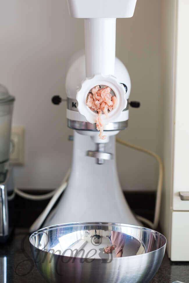 meat grinder from Kitchen Aid