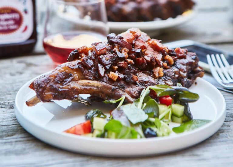 barbecued spare ribs