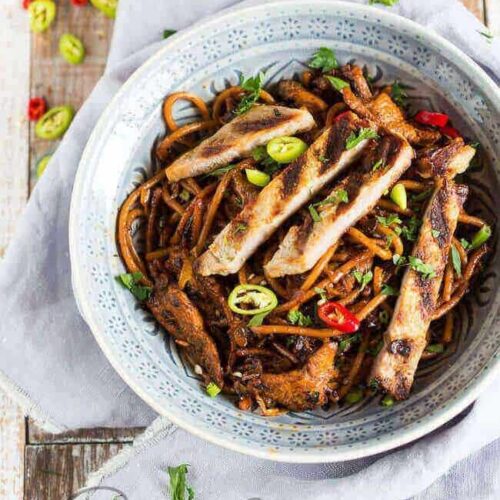 Caribbean noodles