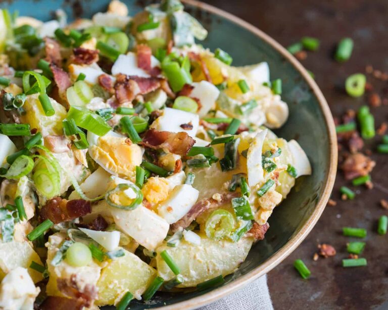 Creamy potato salad