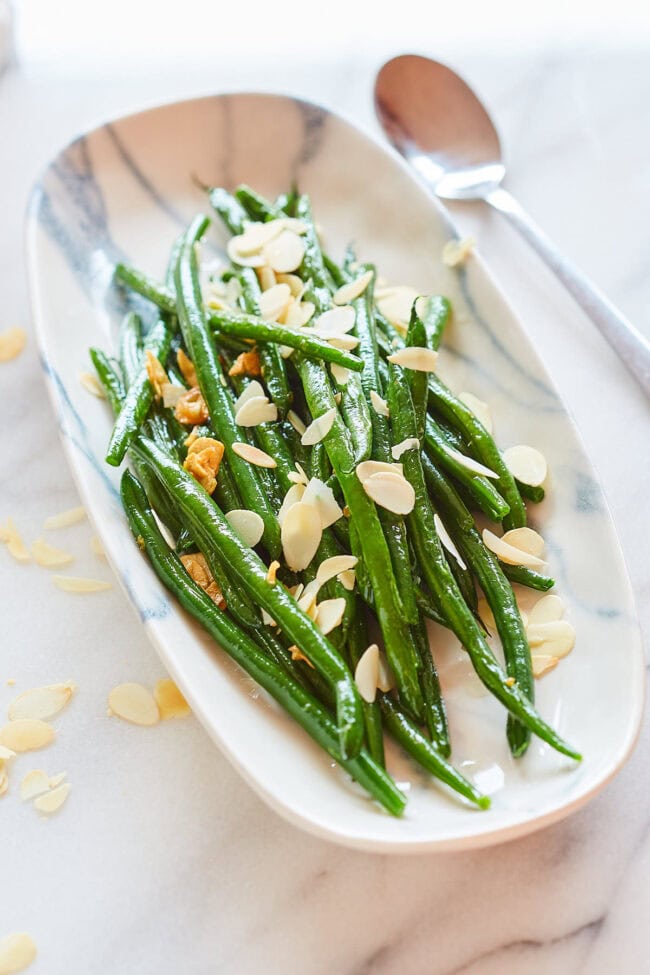 Garlic Green beans