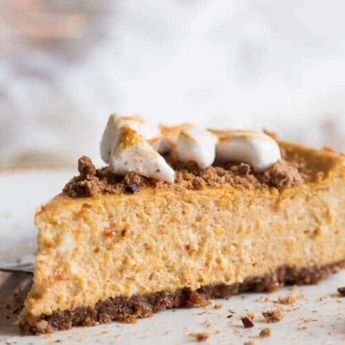 Pumpkin cheesecake | insimoneskitchen.com