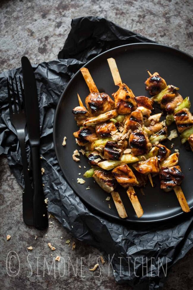 Yakitori skewers | insimoneskitchen.com