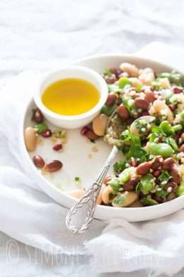 couscous salad with beans