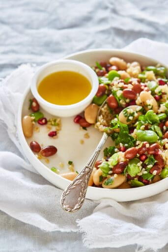 couscous salad with beans