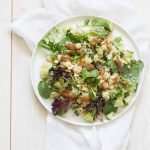 Quinoa salad with almond butter dressing | insimoneskitchen.com