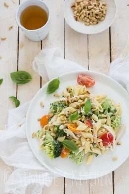 Pasta salad with broccoli | insimoneskitchen.com