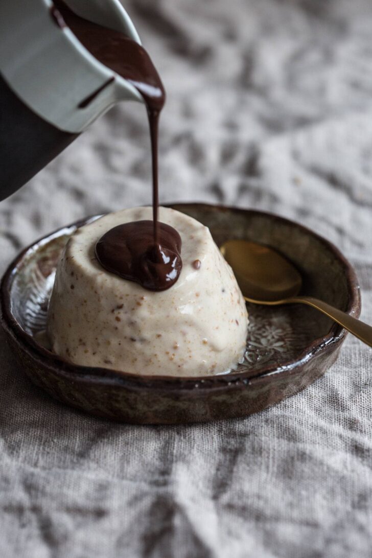 peanut butter panna cotta