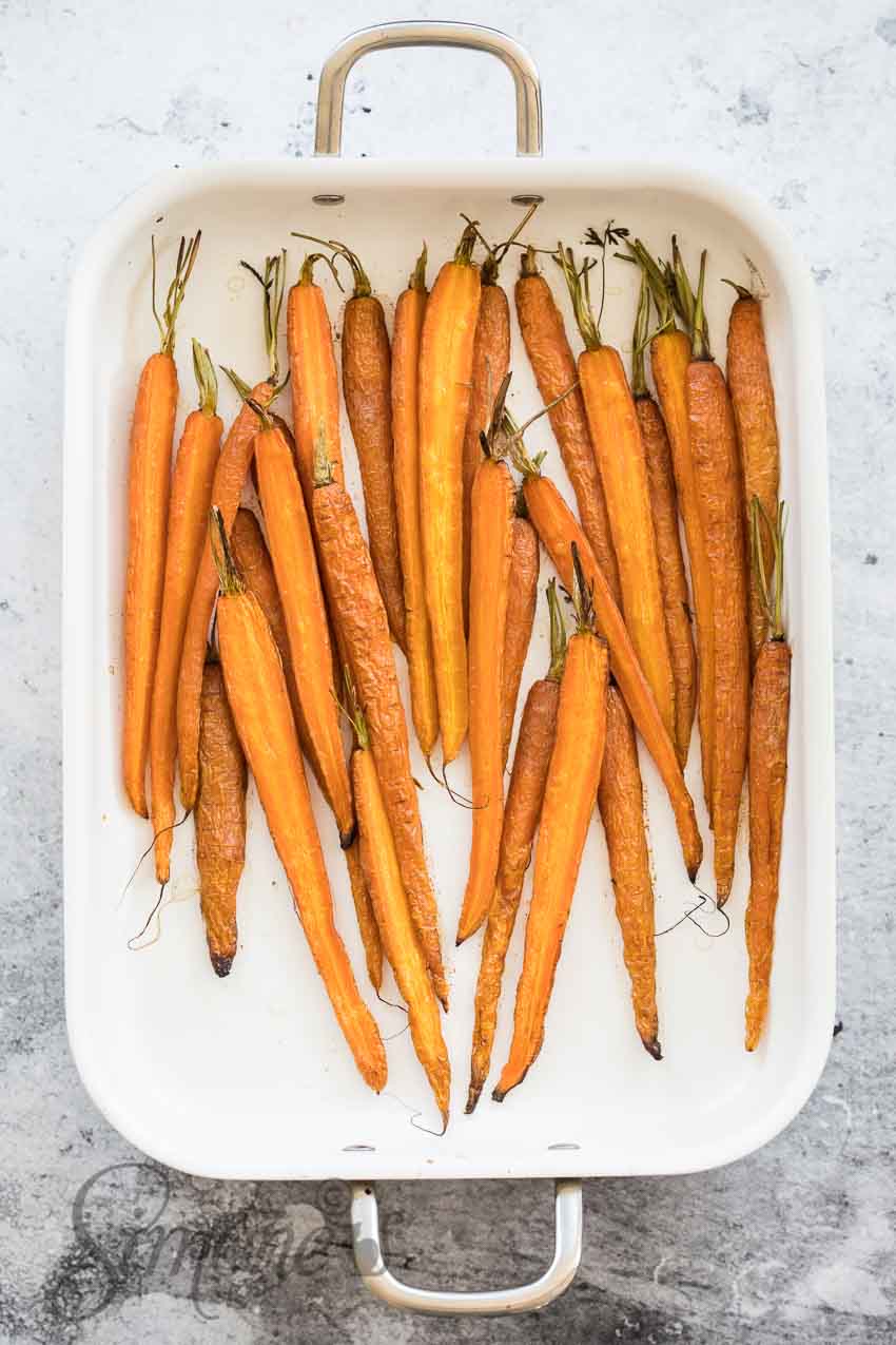 Roasted carrots with lentils and yogurt | insimoneskitchen.com