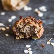 Vegan apple muffins | insimoneskitchen.com