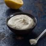 Vegan mayonaise from chickpea fluids | insimoneskitchen.com