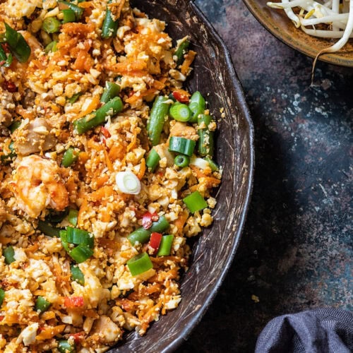 Cauliflower fried rice