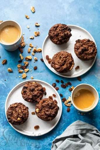 paleo gingerbread muffins